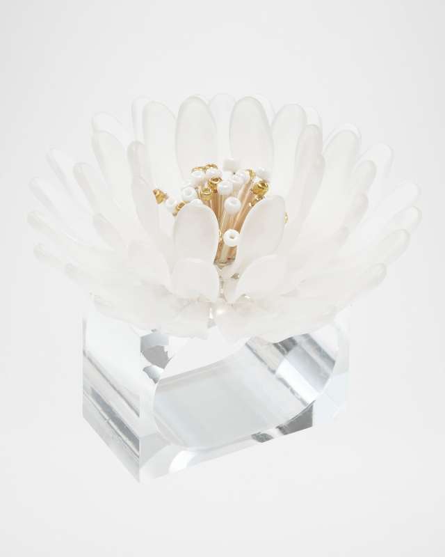 Cosmos Napkin Rings, Set of 4